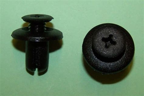 Bresco Vehicle Services Limited Bumper Push Type Retainer Black Kia