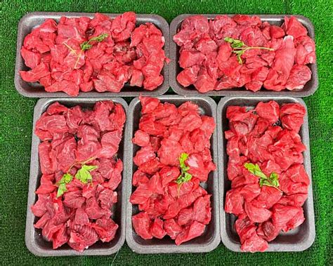 Stewing Beef Steak Diced 5 X 1lb Southwick Square Meats Ltd