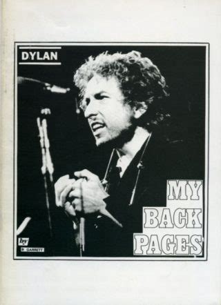 Dylan My Back Pages | Bob Dylan ISIS Magazine