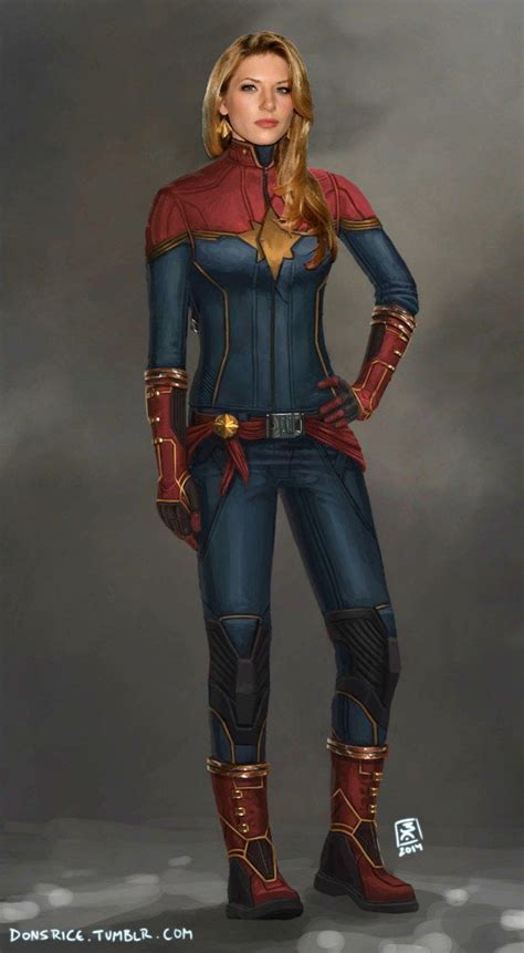 Katheryn Winnick As Captain Marvel Credit On The Uniform To Uwako88