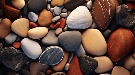 Premium Photo Abstract Nature Scene With Composition Of Stones