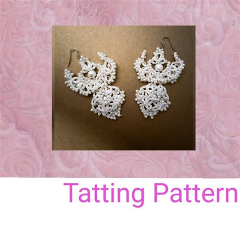 Tatting Patterns For Jewelry Needle Tatting Christmas Jewelry