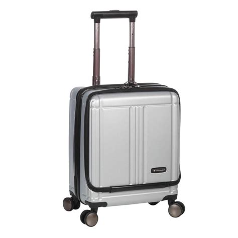 Valise Cabine SNOWBALL Avec Compartiment PC Silver Planetebag