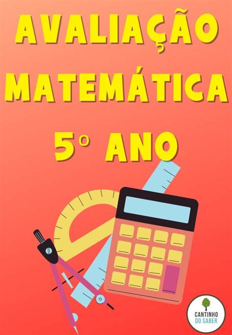 Avaliação De Matemática Para O 5º Ano