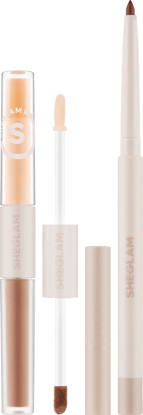 Sheglam Soft 90 S Glam Lip Liner And Lip Duo Set Pouty Nude Lip Set Lip Set Makeup Uk