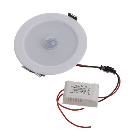 5W 7W 9W E27 PIR Motion Sensor LED Ceiling Light Downlight Wall For