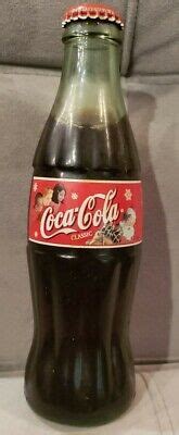 Coca Cola Coke 2000 Holiday 8 OZ Bottle Unopened EBay