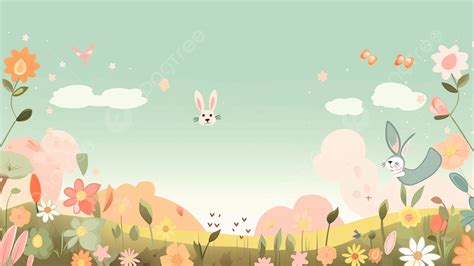 Cute Cartoon Background, Cartoon, Cute, Childrens Painting Background ...