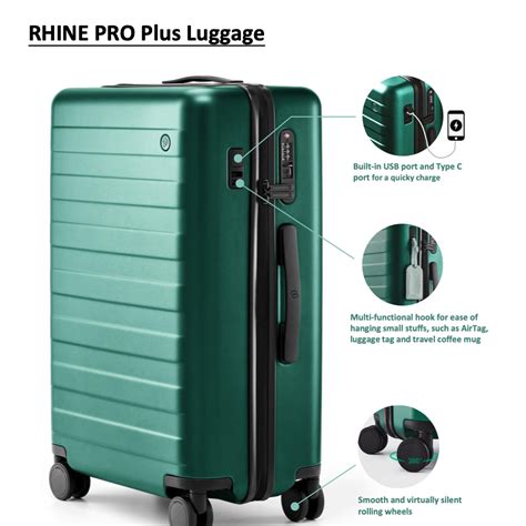 RHINE PRO Plus Luggage 20"/ 24"/ 29"(TRUNK) - Puen Trading Pte Ltd