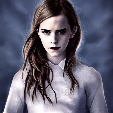 Emma Watson Angry Vampire (Dream Up AI) by alekpetrenko23 on DeviantArt