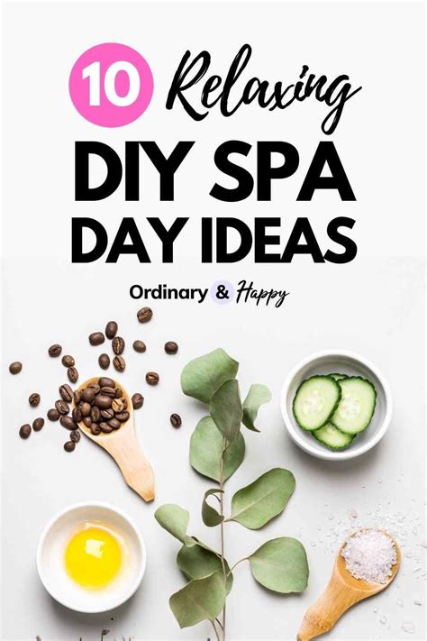 10 Relaxing DIY Spa Day At Home Ideas Diy Spa Day Spa Day Diy Spa