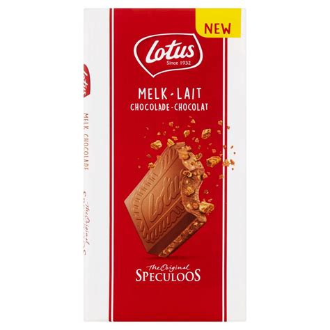 Lotus Biscoff Chocolat Au Lait Avec Morceaux De Speculoos G