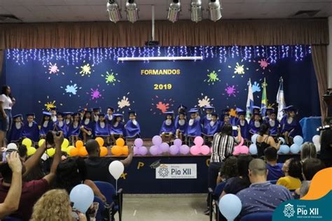 Cerimônia De Formatura Educação Infantil Escola Pio Xii Rede Icm