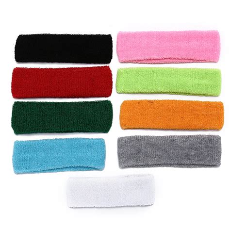 Aliexpress.com : Buy Universal Sweatband Basketball Gym Yoga Sports Stretch Headband Head Band ...