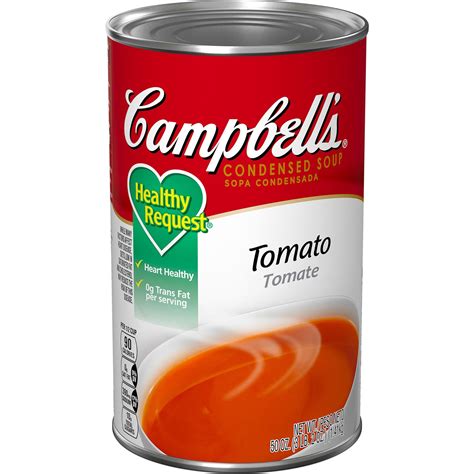 Campbells Condensed Healthy Request Tomato Soup 50 Ounce Cans 12 Pa