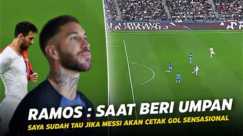 Sudah Tau Bakal Jadi Gol Lihatlah Reaksi Ramos Selebrasi Dulu