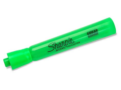 Sharpie® Highlighters Tank Fluorescent Green S 17367fg Uline