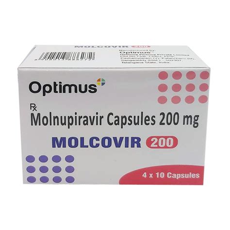 Molnupiravir Capsules Mg Molcovir