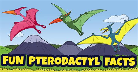 Fun Pterodactyl Facts For Kids Bip Bap Bop