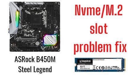 What To Do If Nvme M 2 Sata SSD Is Not Showing Up In Your ASRock B450M