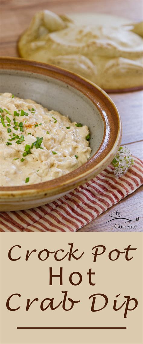 Crock Pot Slow Cooker Hot Crab Dip Life Currents