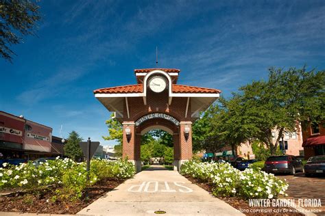 Courtesy City Of Winter Garden Winter Garden Florida Winter Garden