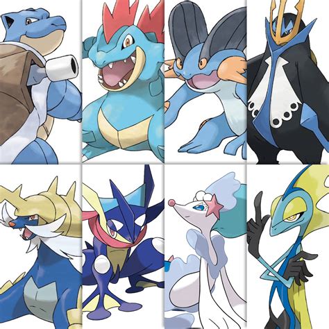 Pokemon Water Type Starters