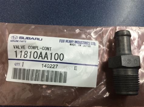 NEW Genuine OEM Subaru PCV Valve Impreza Grelly USA