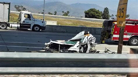 One Person Killed In Three Vehicle Accident On The 215 Freeway At The 210 Freeway Pain In The Pass