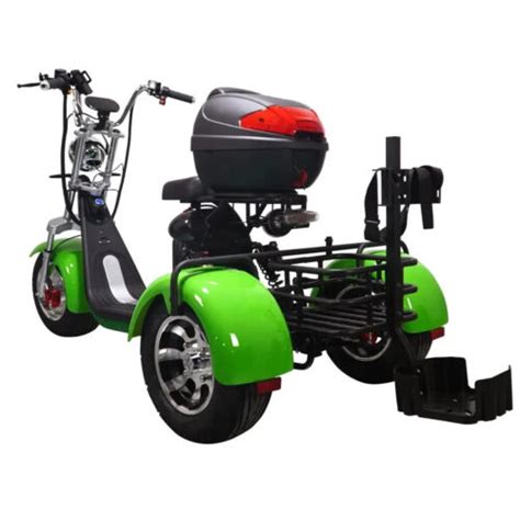 Plus W V Fat Tire Lithium City Coco Electric Tricycle Golf Cart