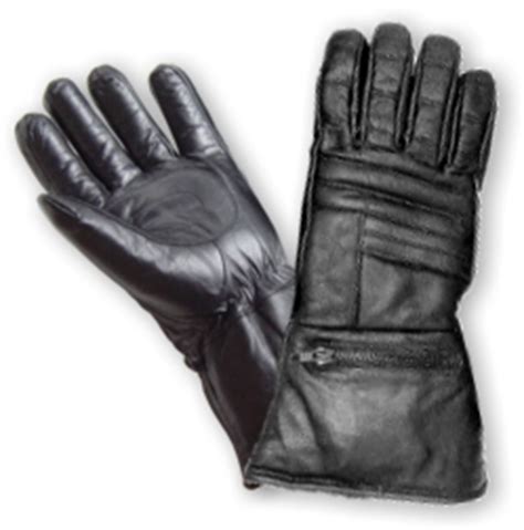 Extreme cold weather motorcycle police gloves