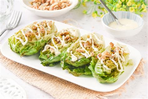 Cogollos De Lechuga A La Plancha Una Receta Ideal Para Abrir Boca