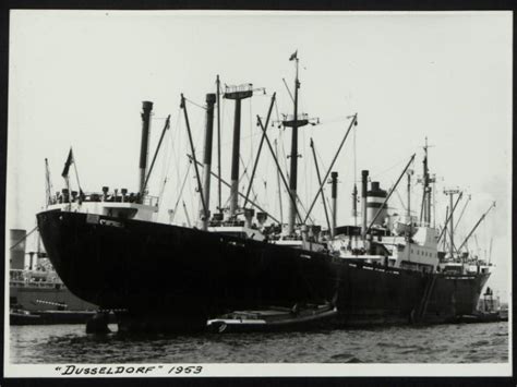 Photograph Of Dusseldorf Hamburg Amerika Line National Museums Liverpool