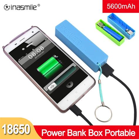 V Mah X Usb Power Bank Charger Box Diy Battery Holder Case