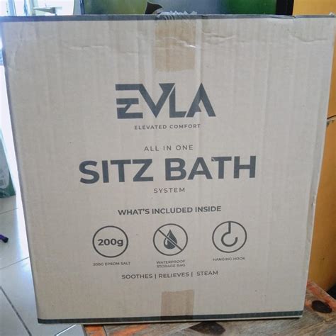 Evla Sitz Bath For Toilet Seat Kit Furniture And Home Living Bathroom