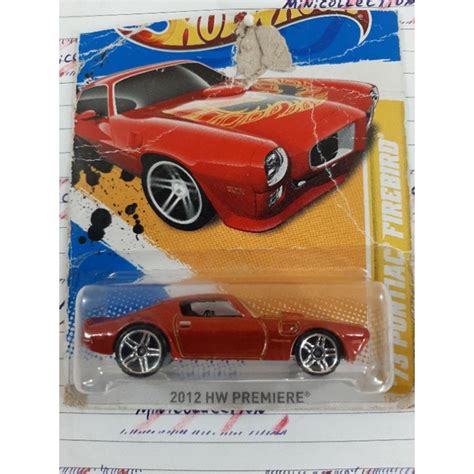 Hot Wheels Pontiac Firebird Shopee Brasil