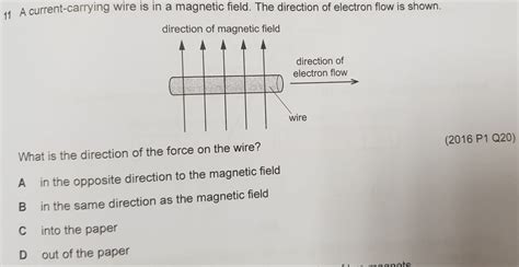 4E Physics Blog: Lesson on Fleming's Left Hand Rule