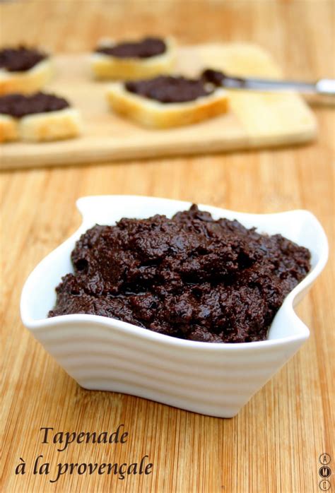 Recette De Tapenade D Olives Noires De Provence La Recette Facile