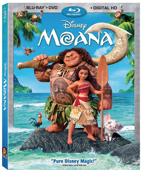 Disney’s ‘moana’ Charts Course To Disc And Digital