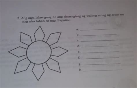 3 Ang Mga Lalawigang Ito Ang Sinasagisag Ng Walong Sinag Ng Araw Na