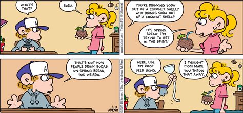 Soda Springs Spring Break Foxtrot Comics By Bill Amend