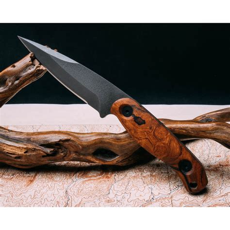 Half Face Blades HFB021 Magnacut Desert Ironwood Ryu Quinn Knives