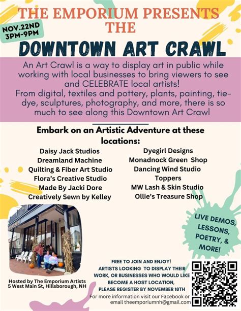 Downtown Art Crawl – Greater Hillsborough Chamber of Commerce