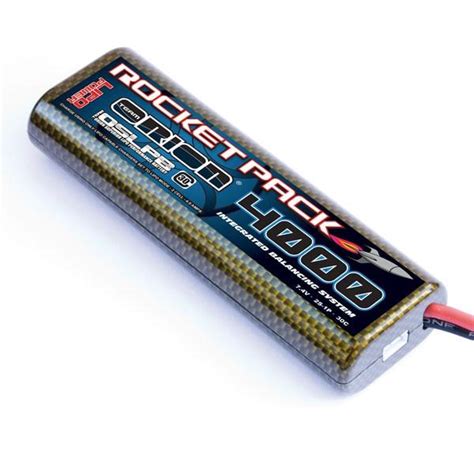 ROCKET PACK LIPO 4000mah 7 4v 30C Orion Jeux Et Jouets Team Orion