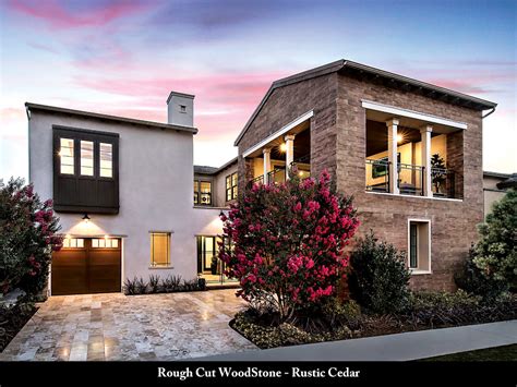 Coronado Stone Products Woodstone Series Residential Exteriors