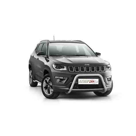 PARE BUFFLE JEEP COMPASS 2017 2021 HOMOLOGUE INOX