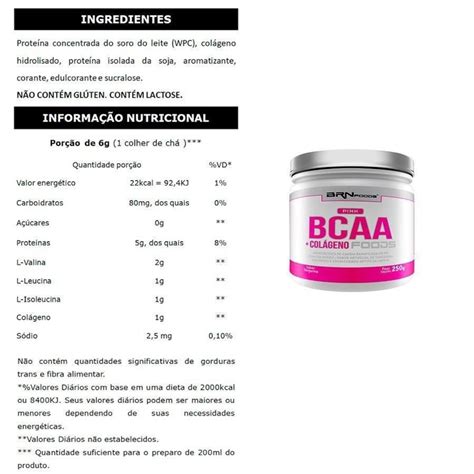 Kit 2x Whey Protein 900g Baunilha Cafeína Colágeno Bcaa BRN