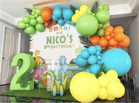 Festa Dinossauro Baby Inspirações de Decoração Cantinho Art s Magic