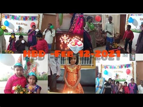 Happy Birthday Feb Tamil Prayer Song Youtube