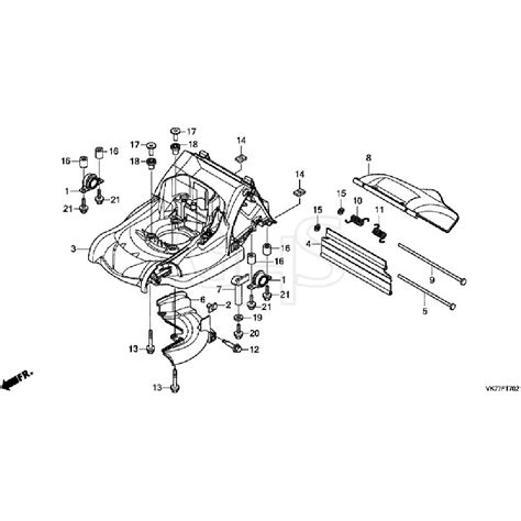 Honda Hrx C Hyeh Cutter Housing Diagram Ghs